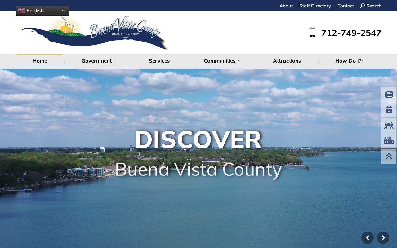 Buena Vista County criminal records and courthouse homepage